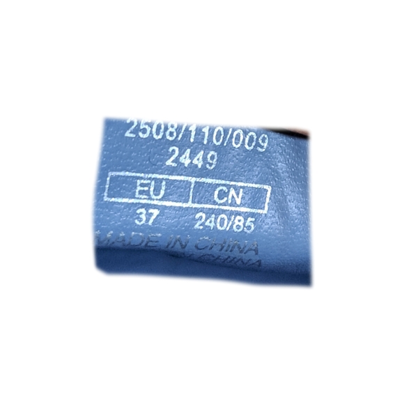 Zara Women Faux Leather Blue Loafers. Size EU37-US 6.5-7 🔥🔥Great Condition - Picture 3 of 6